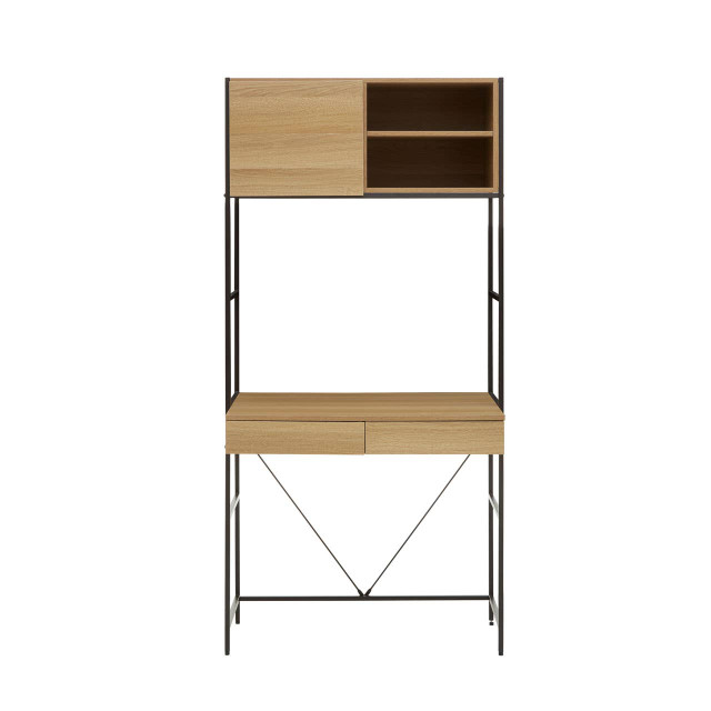 Premier Housewares Bradbury Natural Oak Effect Desk