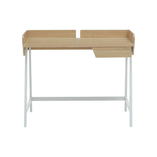 Premier Housewares Bradbury Natural Oak One Drawer Desk