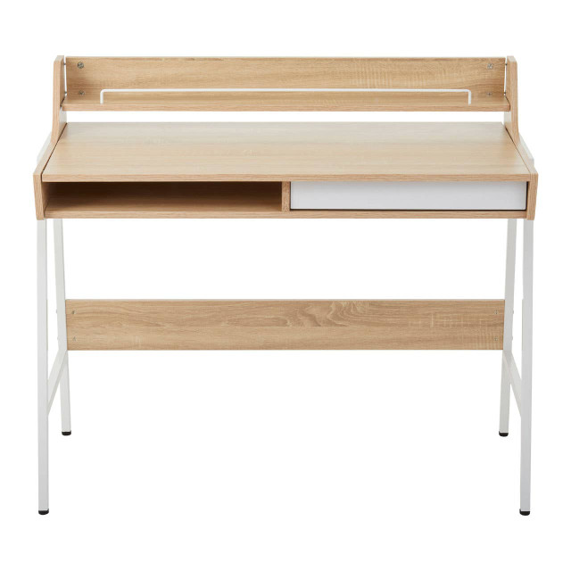 Premier Housewares Bradbury Natural Oak Veneer Desk