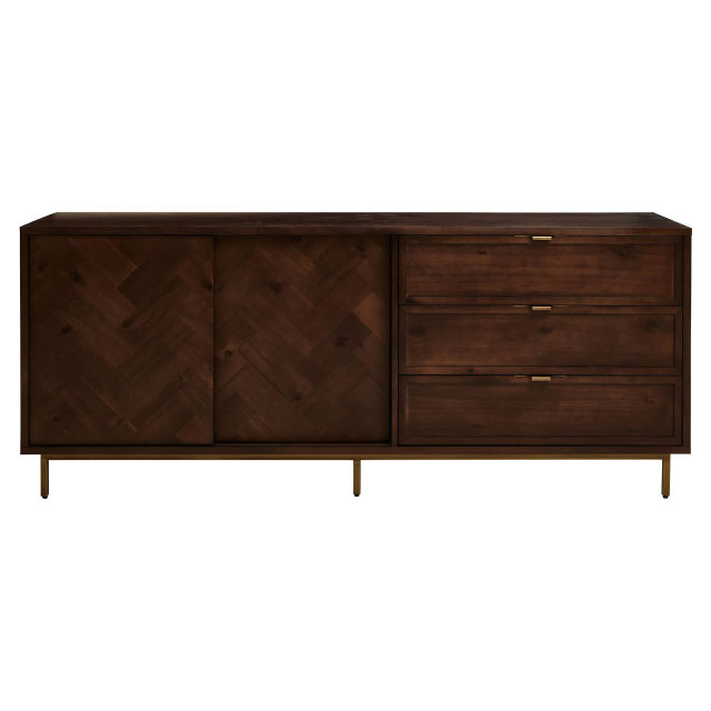 Premier Housewares Brando Acacia Wood Effect Sideboard