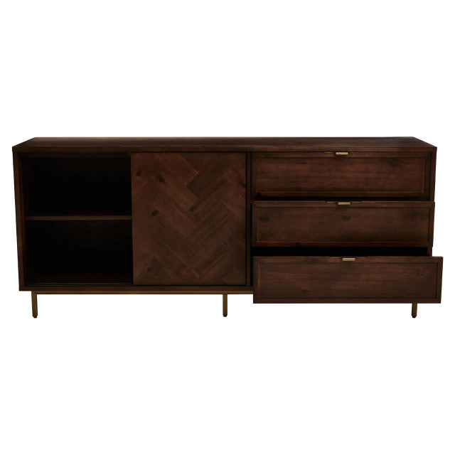 Premier Housewares Brando Acacia Wood Effect Sideboard