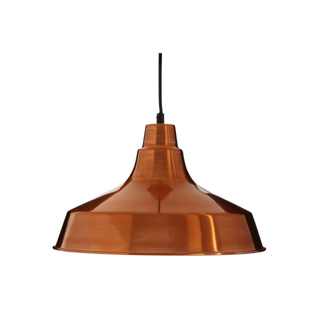 premier housewares Brinn Copper Finish Pendant Light