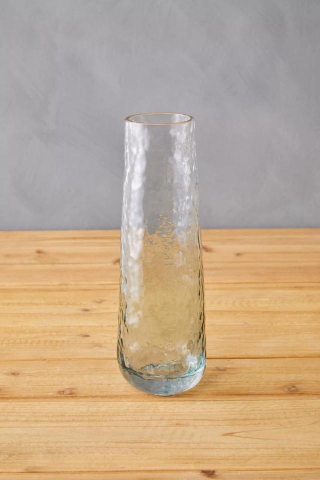 Premier Housewares Brock Small Blue Ombre Glass Vase
