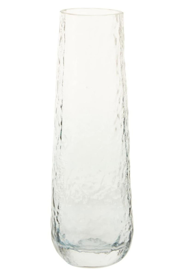 premier housewares Brock Small Blue Ombre Glass Vase