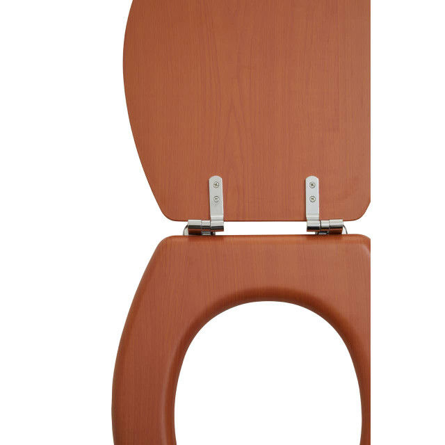 Premier Housewares Brooks Antique Brown Toilet Seat