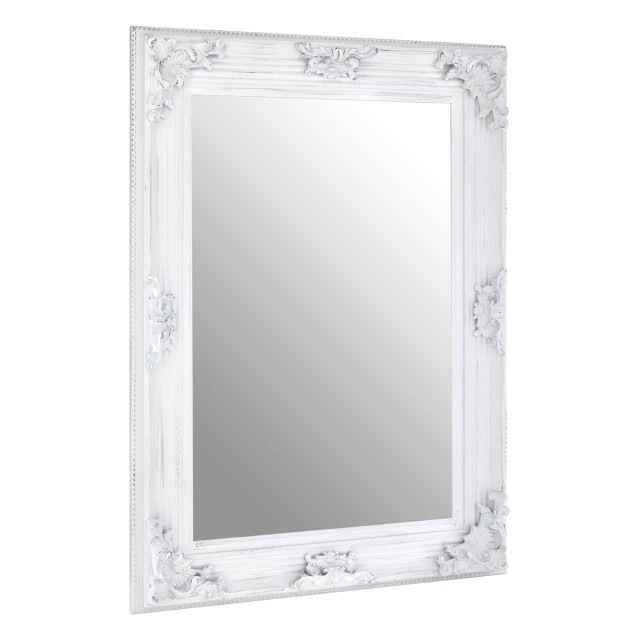 Premier Housewares Brussels Baroque Antique White Wall Mirror