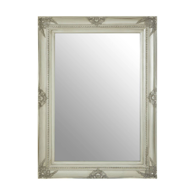 Premier Housewares Brussels Baroque Rectangular Silver Wall Mirror