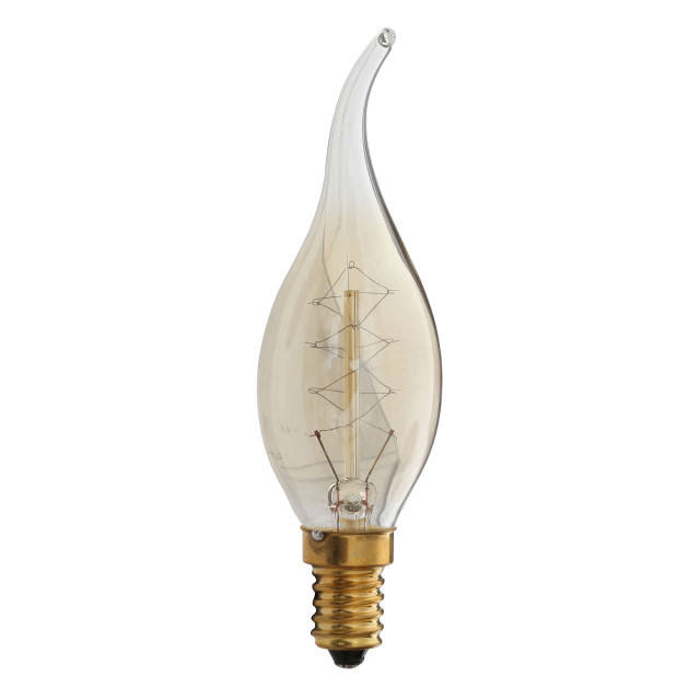 Premier Housewares Bulbs C35t E14 220v 40 Watt Bulb - 115mm