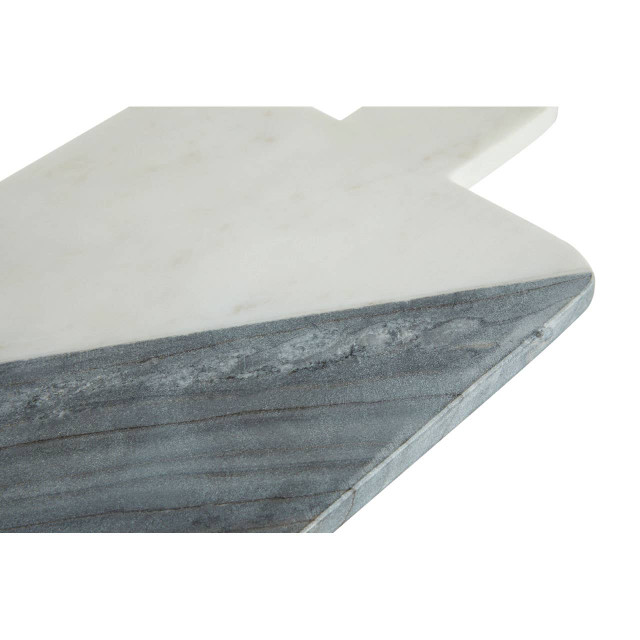 Premier Housewares Bulgari White And Grey Marble Paddle Board