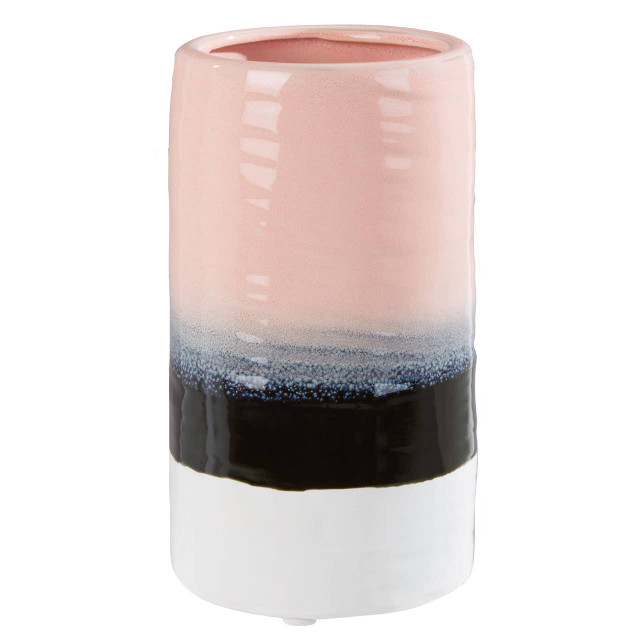 Premier Housewares Caldera Dip Dye Effect Cylindrical Vase