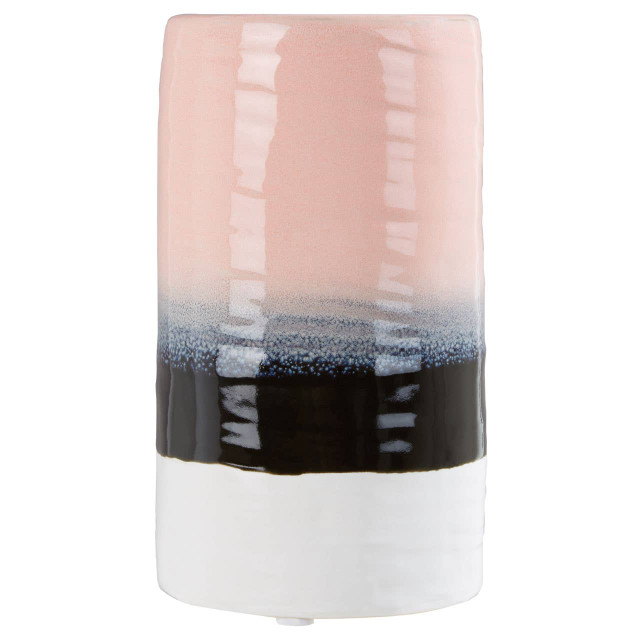 premier housewares Caldera Dip Dye Effect Cylindrical Vase