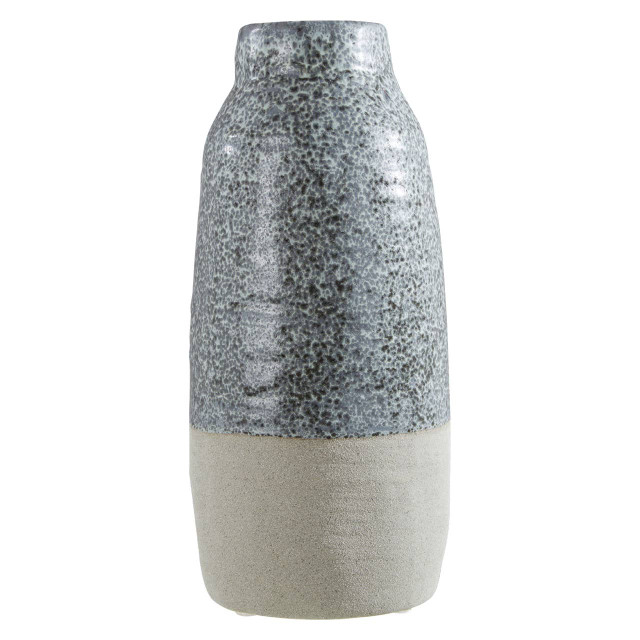 Premier Housewares Caldera Grey Speckled Bottled Vase