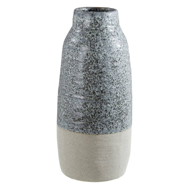 Premier Housewares Caldera Grey Speckled Bottled Vase