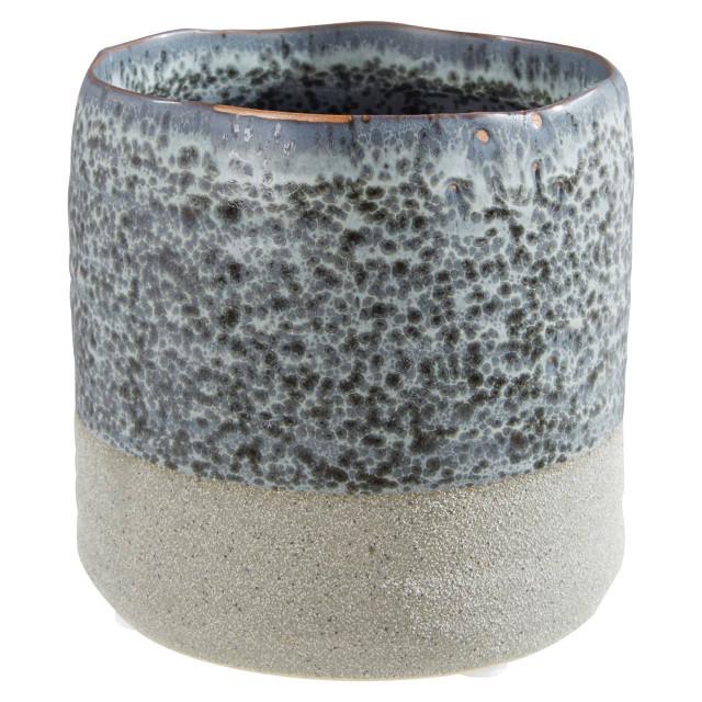 Premier Housewares Caldera Grey Speckled Small Planter