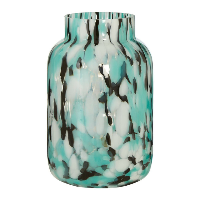 premier housewares Calla Medium Speckle Effect Glass Vase