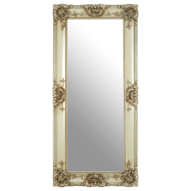 Premier Housewares Cara Ornate Silver Frame Wall Mirror