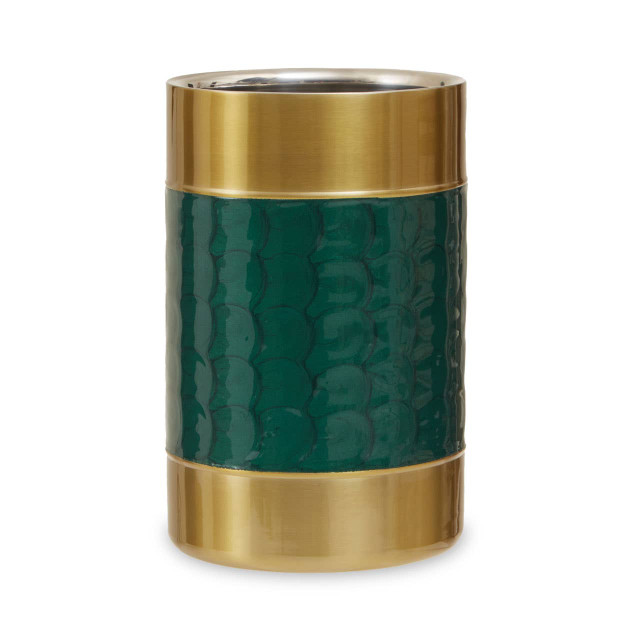 Premier Housewares Carolina Green Enamel Wine Cooler