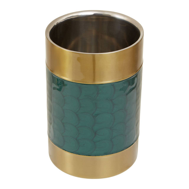 Premier Housewares Carolina Green Enamel Wine Cooler