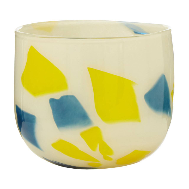 premier housewares Carra Abstract Design Glass Planter