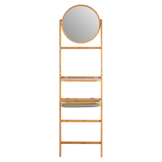 premier housewares Carrick 5 Tier Towel Rack With Mirror