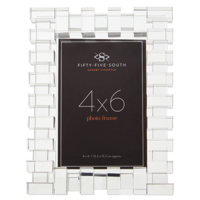 Premier Housewares Carrie 4In X 6In Crystal Photo Frame