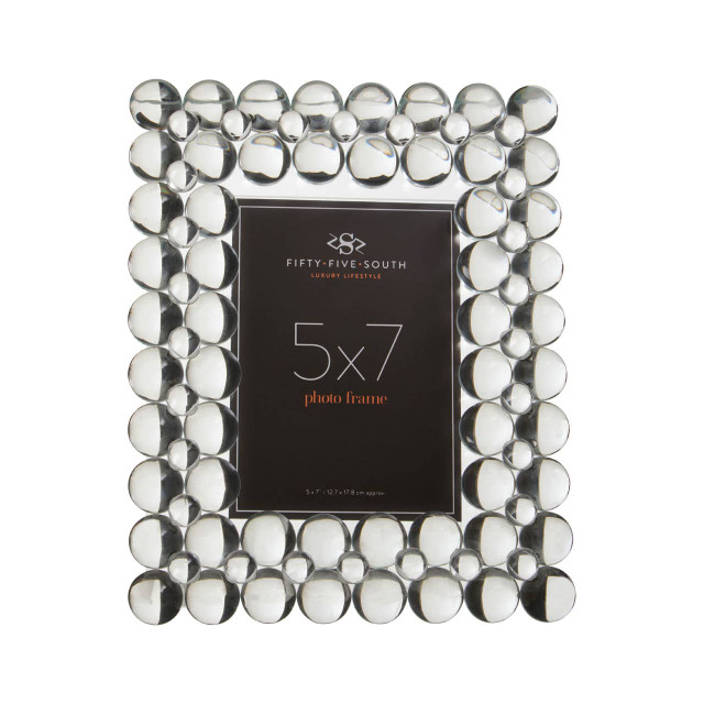 Premier Housewares Carrie 5In X 7In Crystal Bubble Photo Frame
