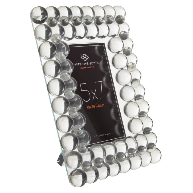 premier housewares Carrie 5In X 7In Crystal Bubble Photo Frame