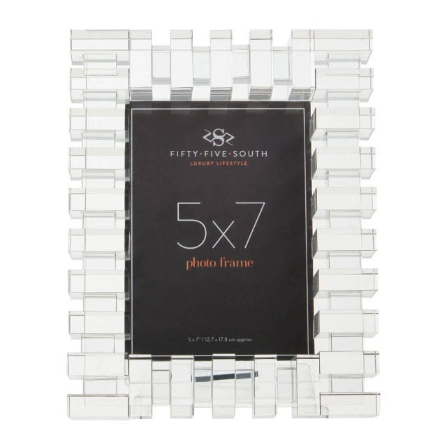 Premier Housewares Carrie 5In X 7In Crystal Photo Frame
