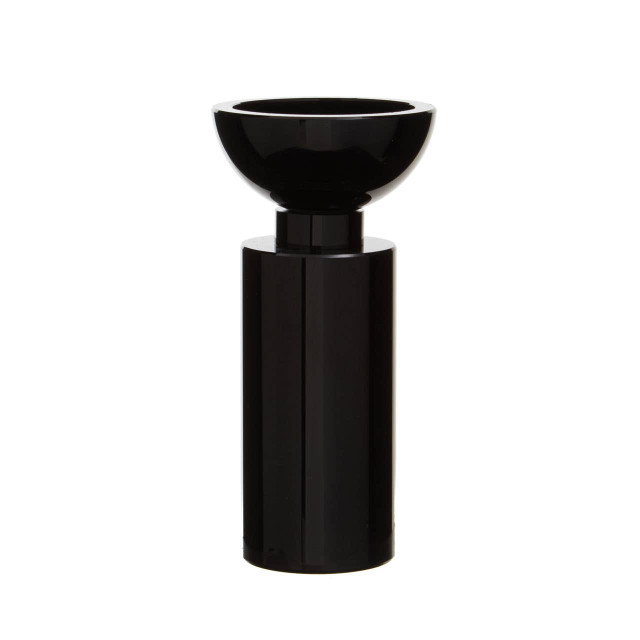 premier housewares Carrie Small Black Crystal Candle Holder