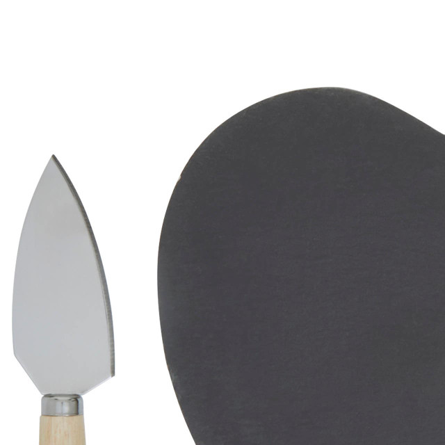 Premier Housewares Carter Heart Slate Cheese Board With Knife