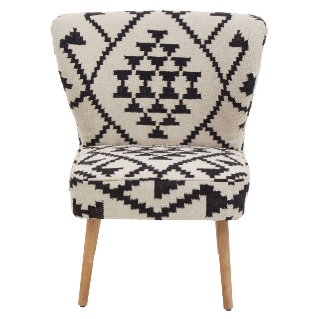Premier Housewares Cefena Berber Style Mango Wood Chair
