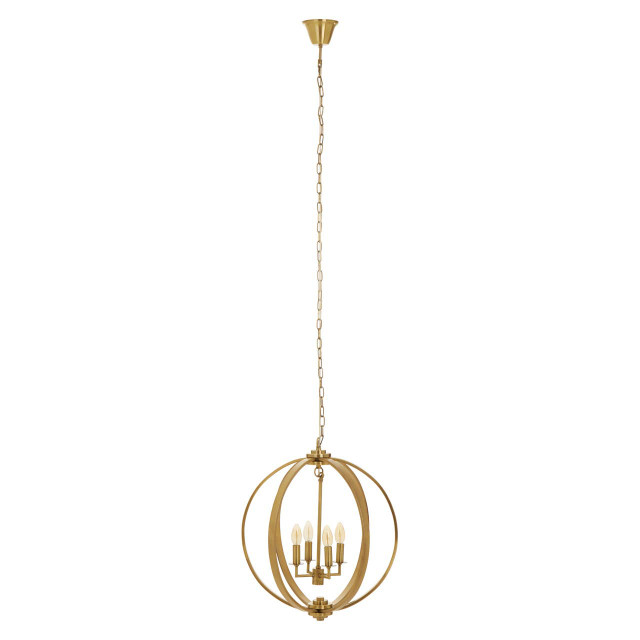 Premier Housewares Censer Antique Brass Pendant Light