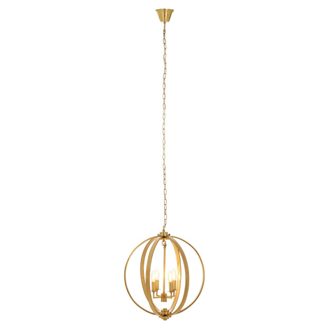 Premier Housewares Censer Antique Brass Pendant Light