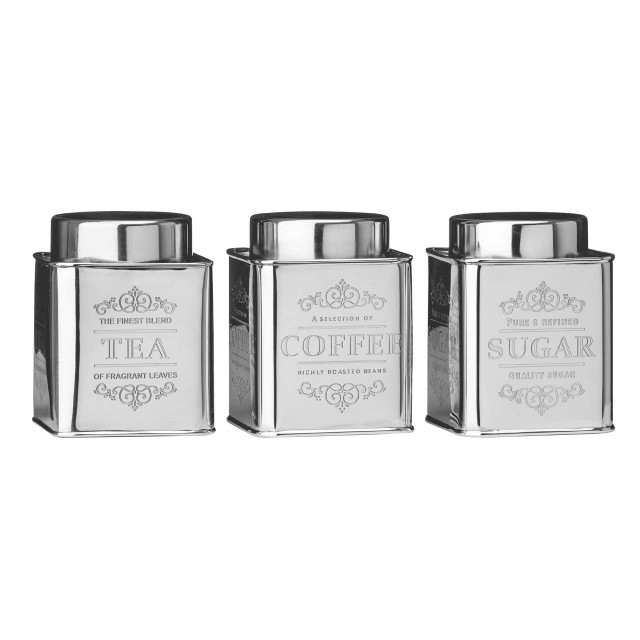 premier housewares Chai Stainless Steel Tea Coffee and Sugar Set