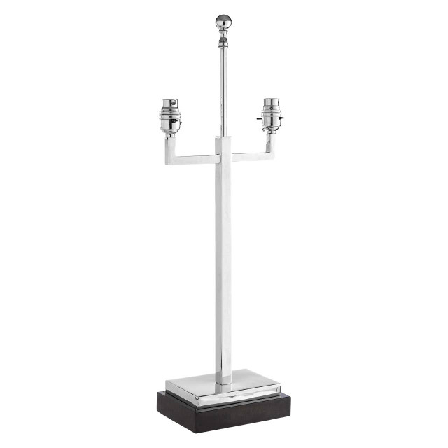 Premier Housewares Chancel Lamp Base With Black Marble