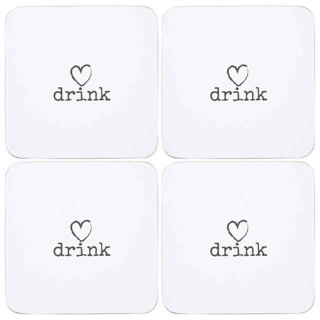 premier housewares Charm Set Of Four Drink Coasters