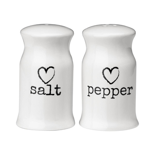 premier housewares Charm White Ceramic Salt and Pepper Set