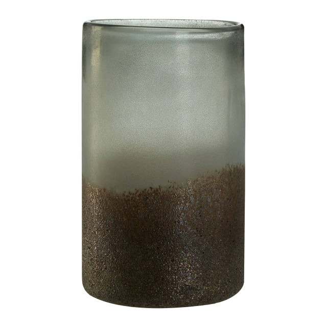 Premier Housewares Chiara Medium Grey Sand Effect Vase