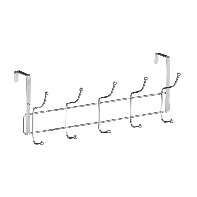 premier housewares Chic Ten Hook Over Door Chrome Hanger