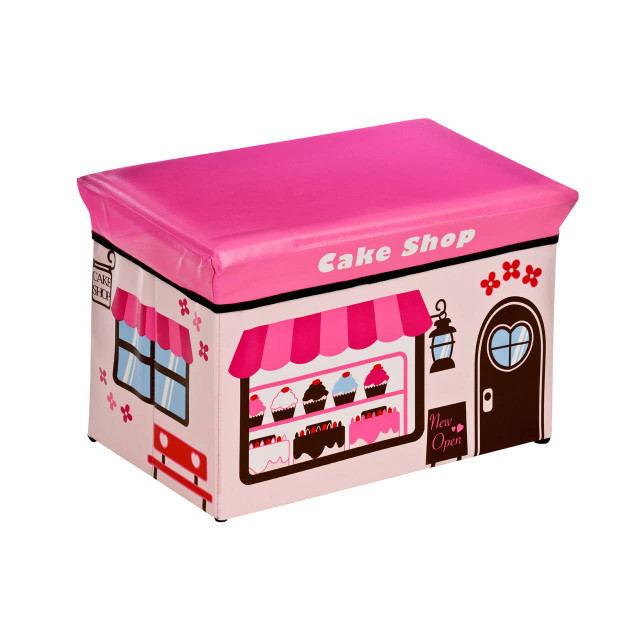 Premier Housewares Children's Cake Design Storage Box And Seat
