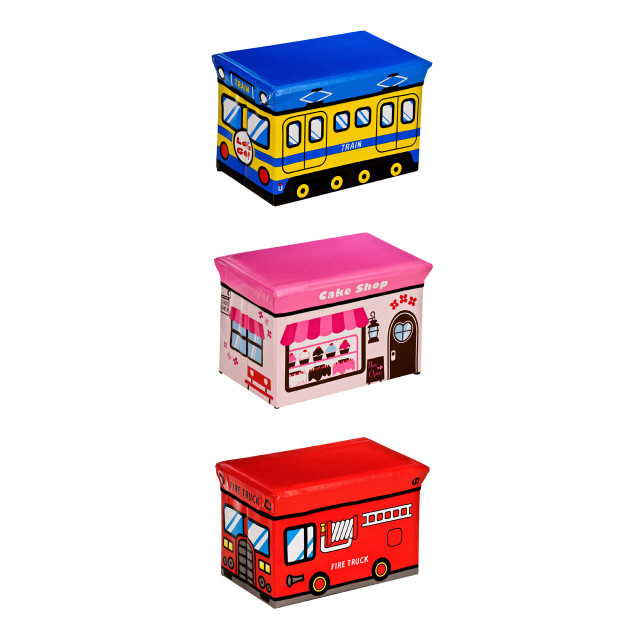 Premier Housewares Children's Cake Design Storage Box And Seat