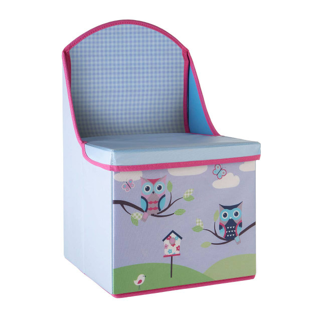 Premier Housewares Childrens Owl Design Storage Seat