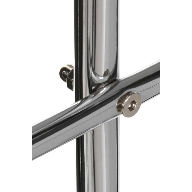 Premier Housewares Chrome Finish Three Arm Towel Stand