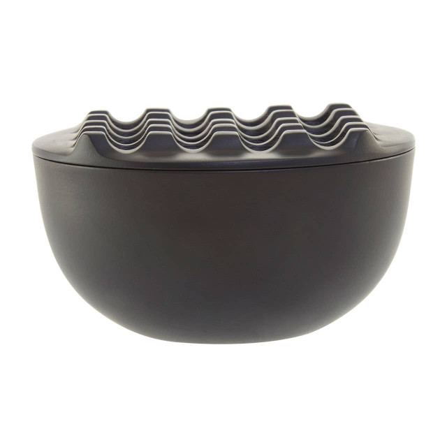Premier Housewares Churchill Black Nickel Finish Ashtray