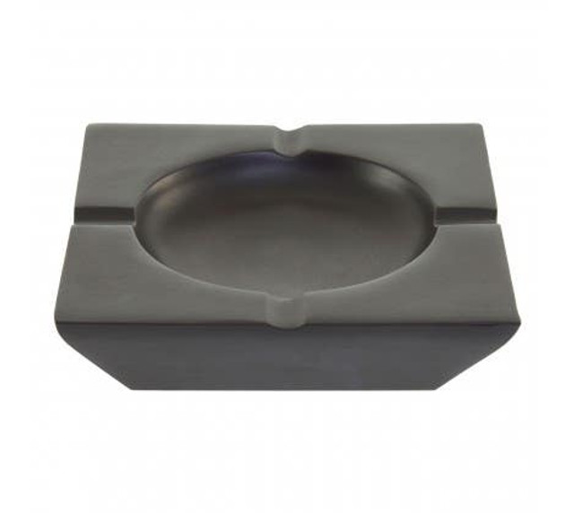 Premier Housewares Churchill Black Nickel Finish Square Ashtray