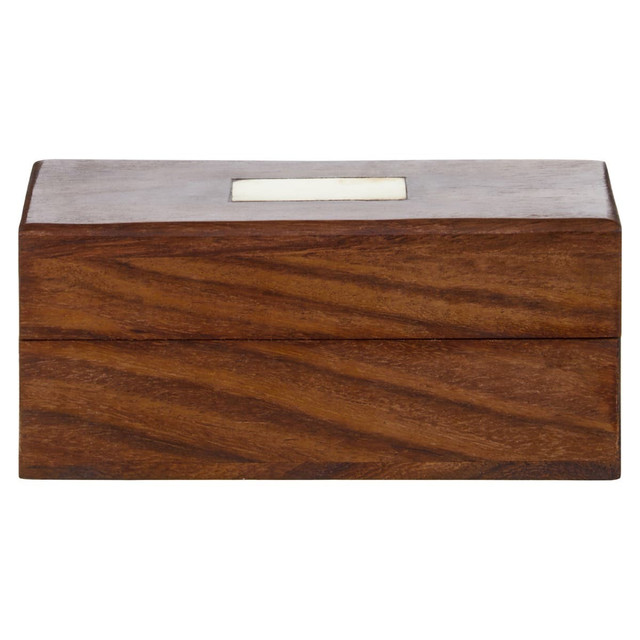 Premier Housewares Churchill Brown Leather Effect Telescope With Box