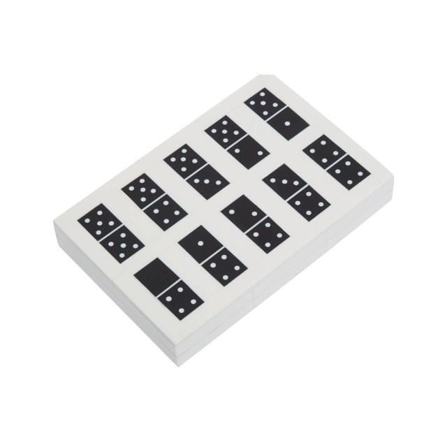 Premier Housewares Churchill Games Black And White Domino Box Set