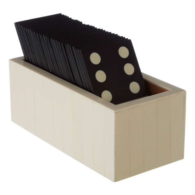 Premier Housewares Churchill Games Black And White Domino Set