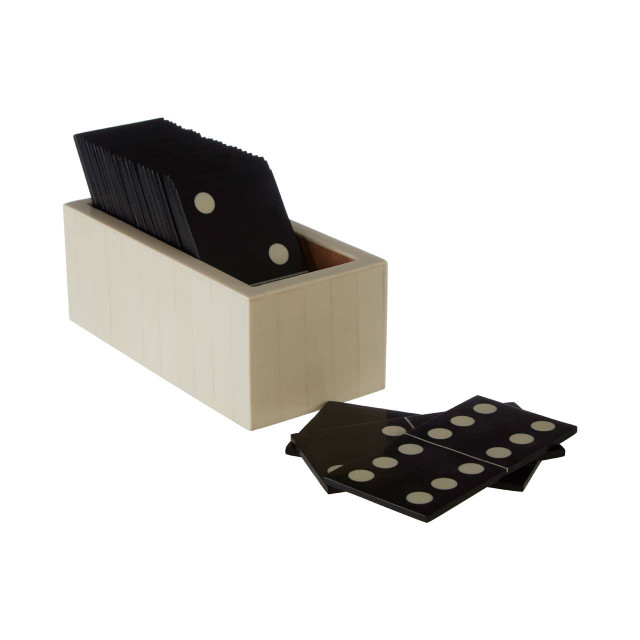 Premier Housewares Churchill Games Black And White Domino Set