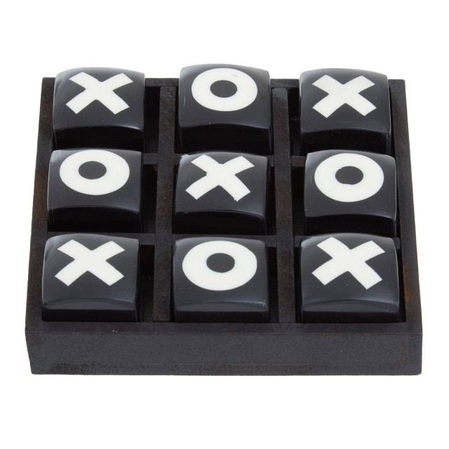 Premier Housewares Churchill Games Extra Small Black And White Noughts And Crosses